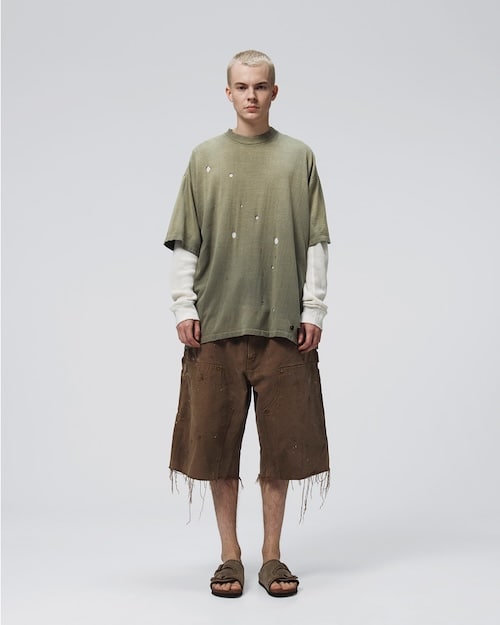 BEAMS × BOW WOW Fall ’26『サーマルレイヤード Tシャツ & ダブルニー ダック カットオフ ショーツ』が8月29日(土)発売