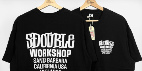 Shawn Stussy が手掛ける S/DOUBLE の『ワークショップ Tシャツ』が発売
