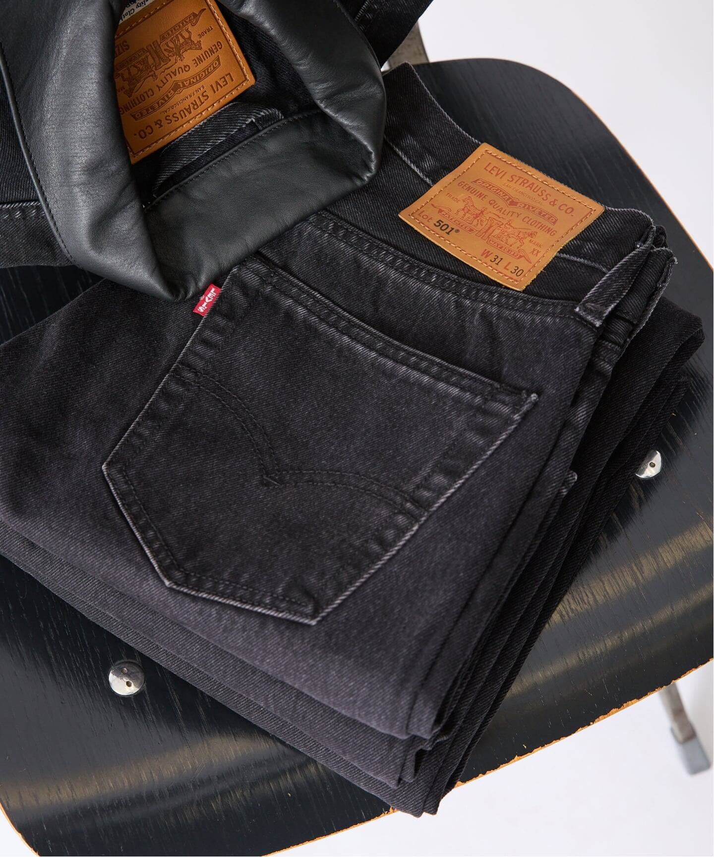 417 EDIFICE × Levi’s® 26FW『501®︎ “Black”』が国内オンラインにて発売開始