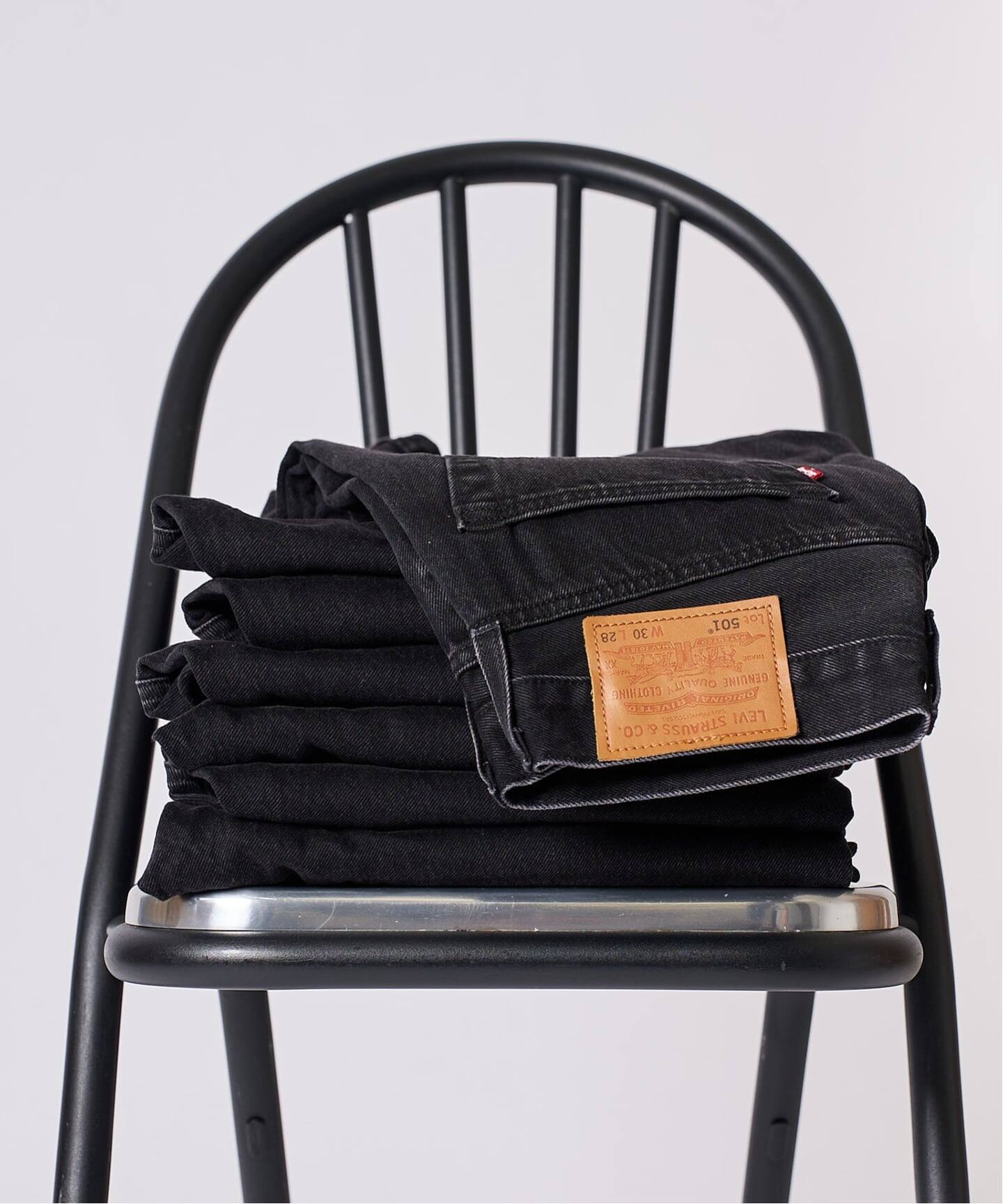 417 EDIFICE × Levi’s® 26FW『501®︎ “Black”』が国内オンラインにて発売開始