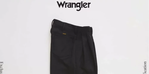 JOURNAL STANDARD relume × Wrangler 26FW『3タック ランチャー ドレススラックス』の追加予約が開始