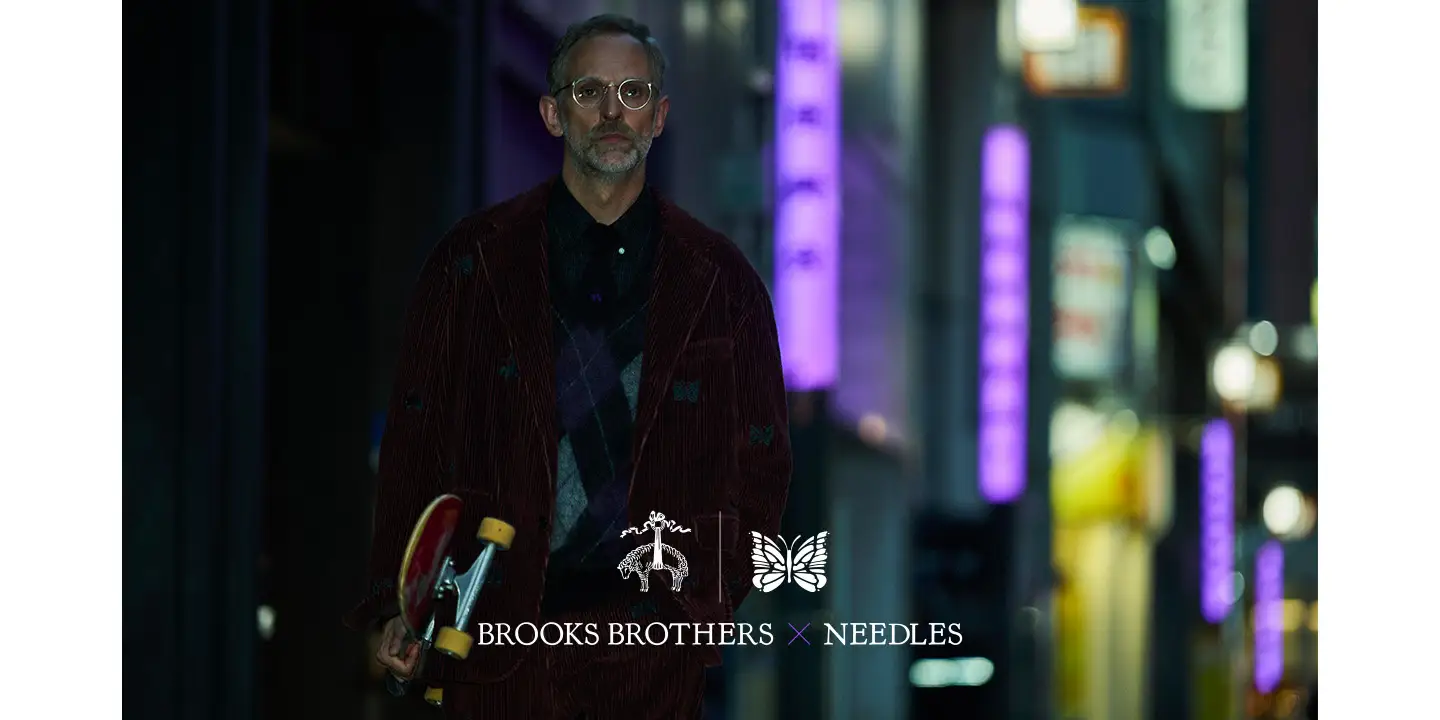 BROOKS BROTHERS × NEEDLES の初コラボコレクションが発表