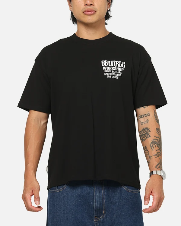 Shawn Stussy が手掛ける S/DOUBLE の『ワークショップ Tシャツ』が発売