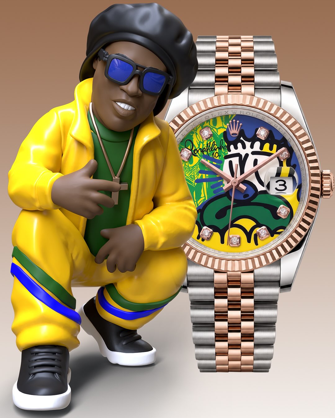 Olaolu Slawn が ROLEX の一大カスタムウォッチプロジェクト『Rolex Multiverse』を発表