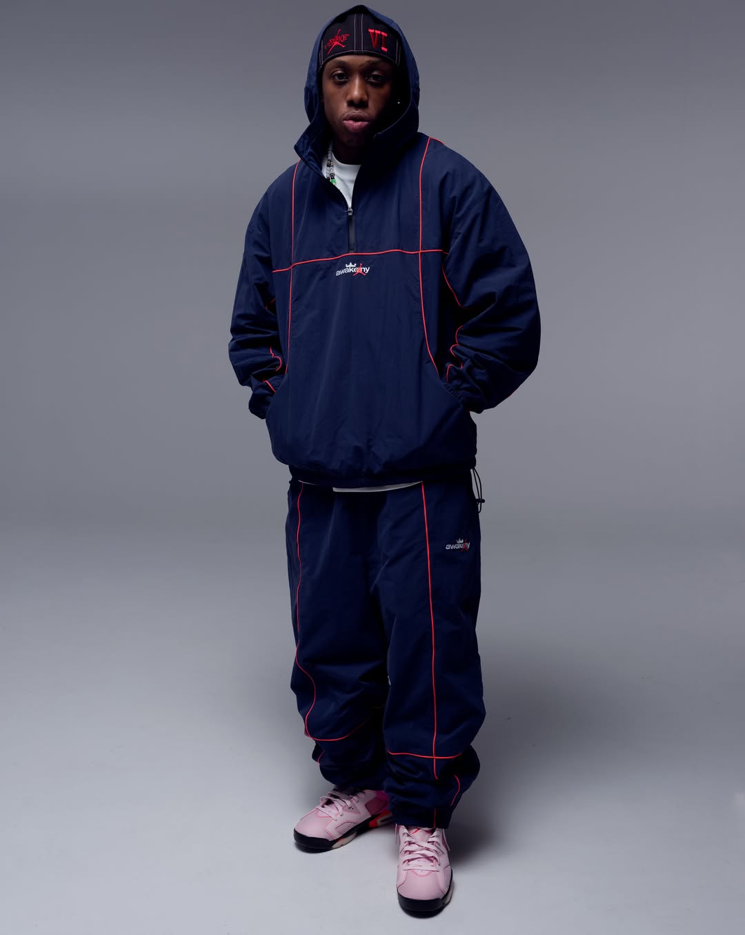 Awake NY × JORDAN BRAND 新作アパレルコレクションのルックヴィジュアルが公開