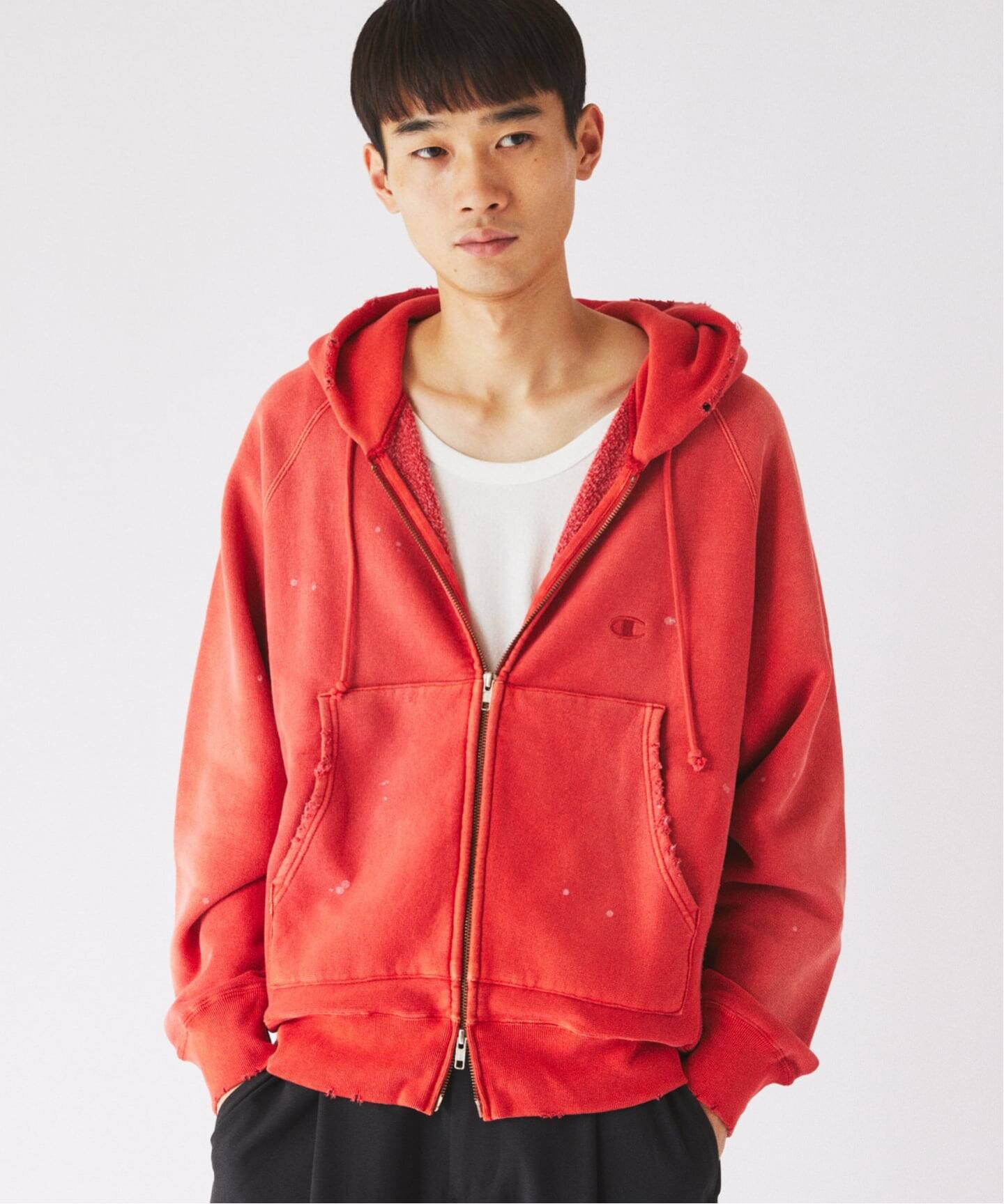 JOURNAL STANDARD relume × Champion 26FW『R/W オーバーダイ ジップパーカー & スウェット』先行予約が開始