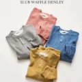 417 EDIFICE 26FW『スラブワッフル ヘンリーネックTシャツ』が発売