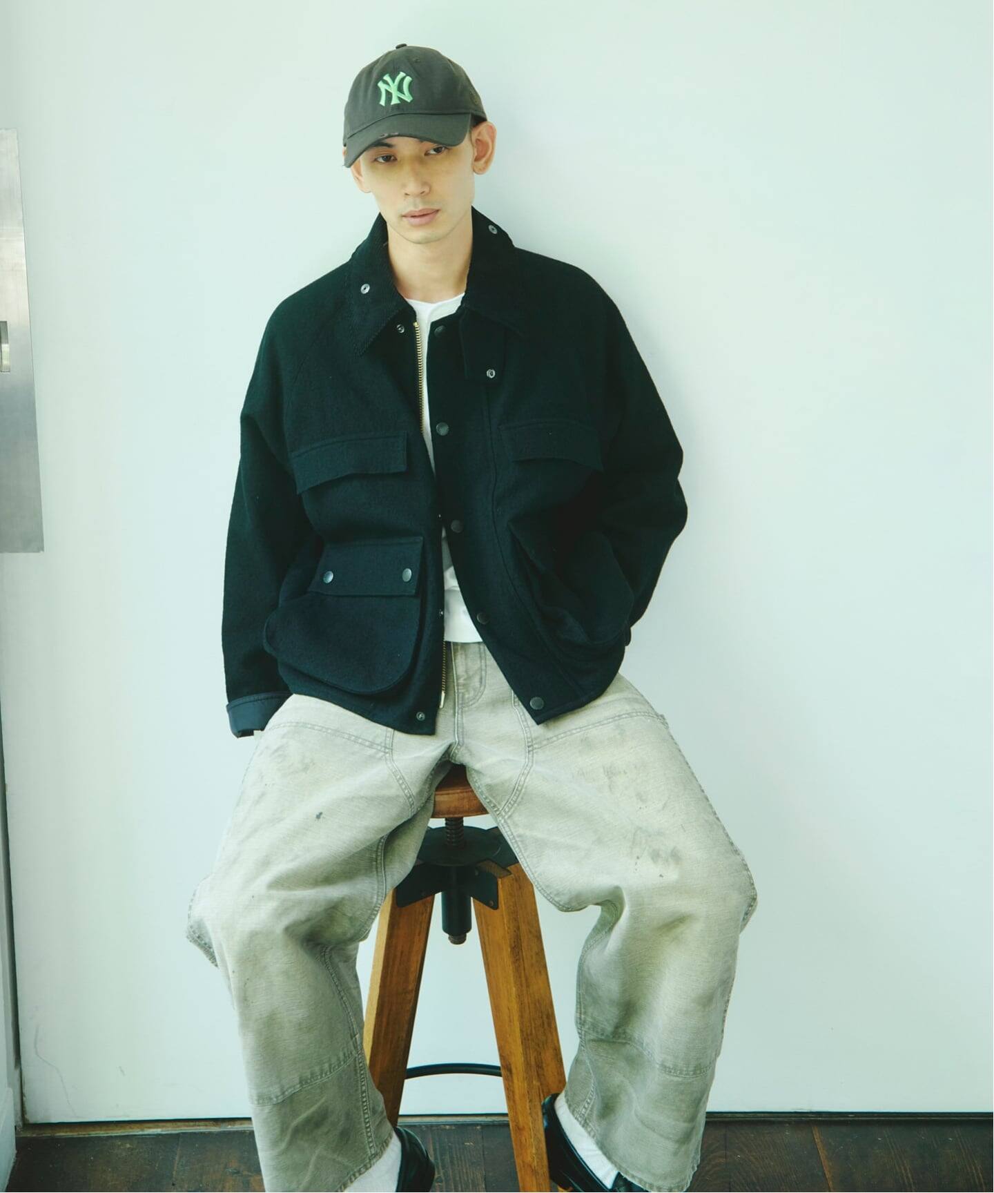 JOURNAL STANDARD × Barbour 26FW『ウール クロップド オールドビデール』のオンライン追加予約が開始
