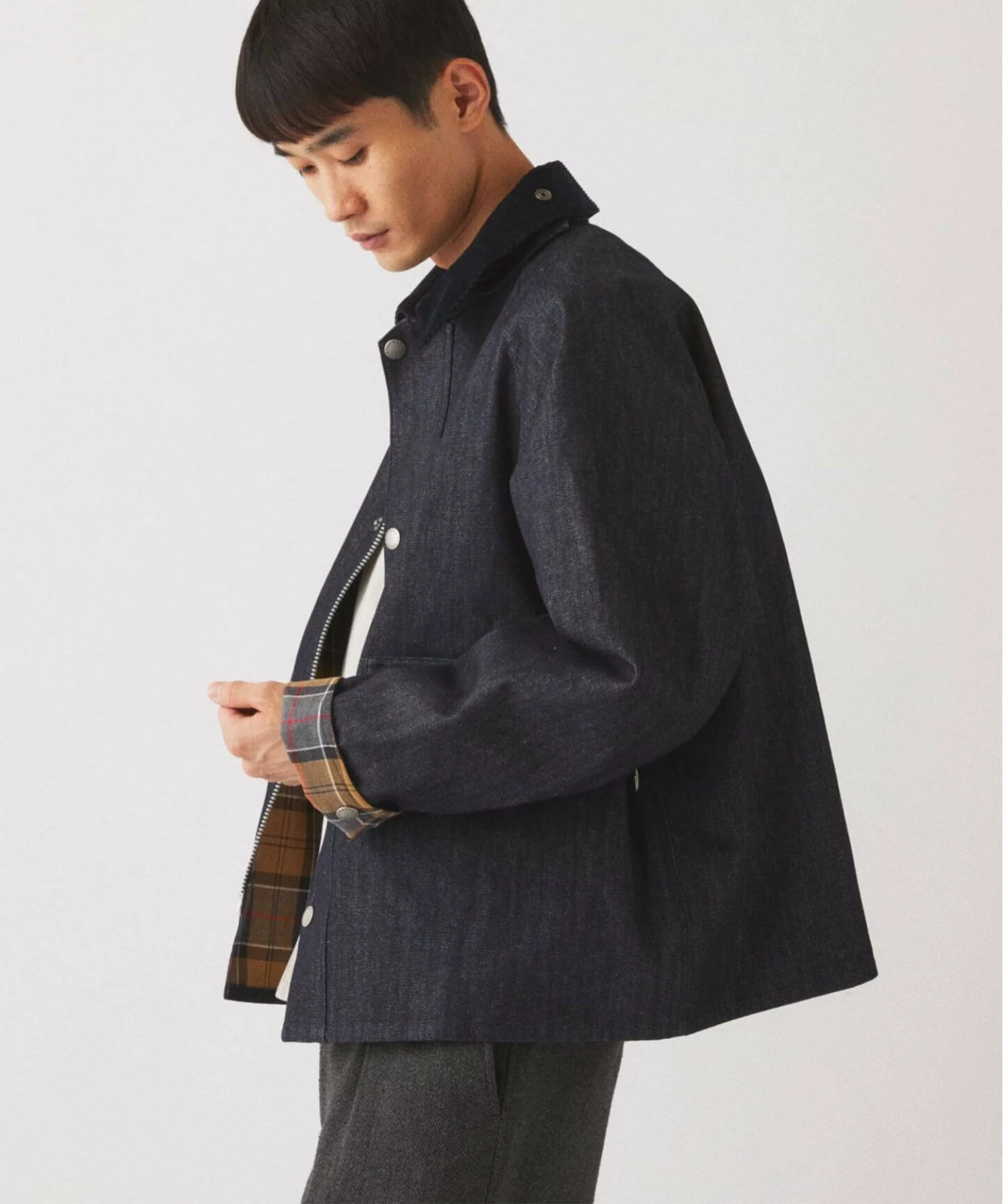 JOURNAL STANDARD relume × Barbour 26FW『デニム スペイジャケット』が国内オンラインにて発売開始