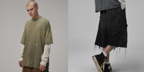 BEAMS × BOW WOW Fall ’26『サーマルレイヤード Tシャツ & ダブルニー ダック カットオフ ショーツ』が8月29日（土）発売