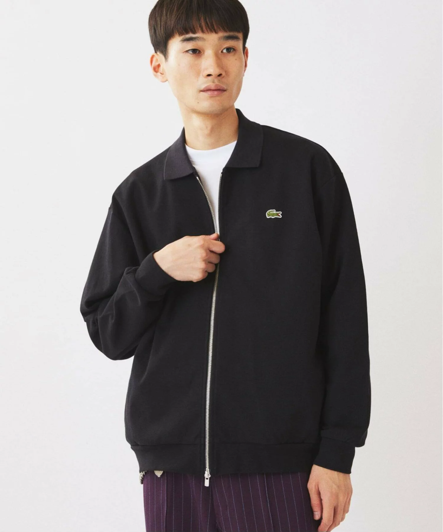 JOURNAL STANDARD relume × LACOSTE 26FW『クルーネック カットソー & フルジップ カーディガン』の先行予約が開始