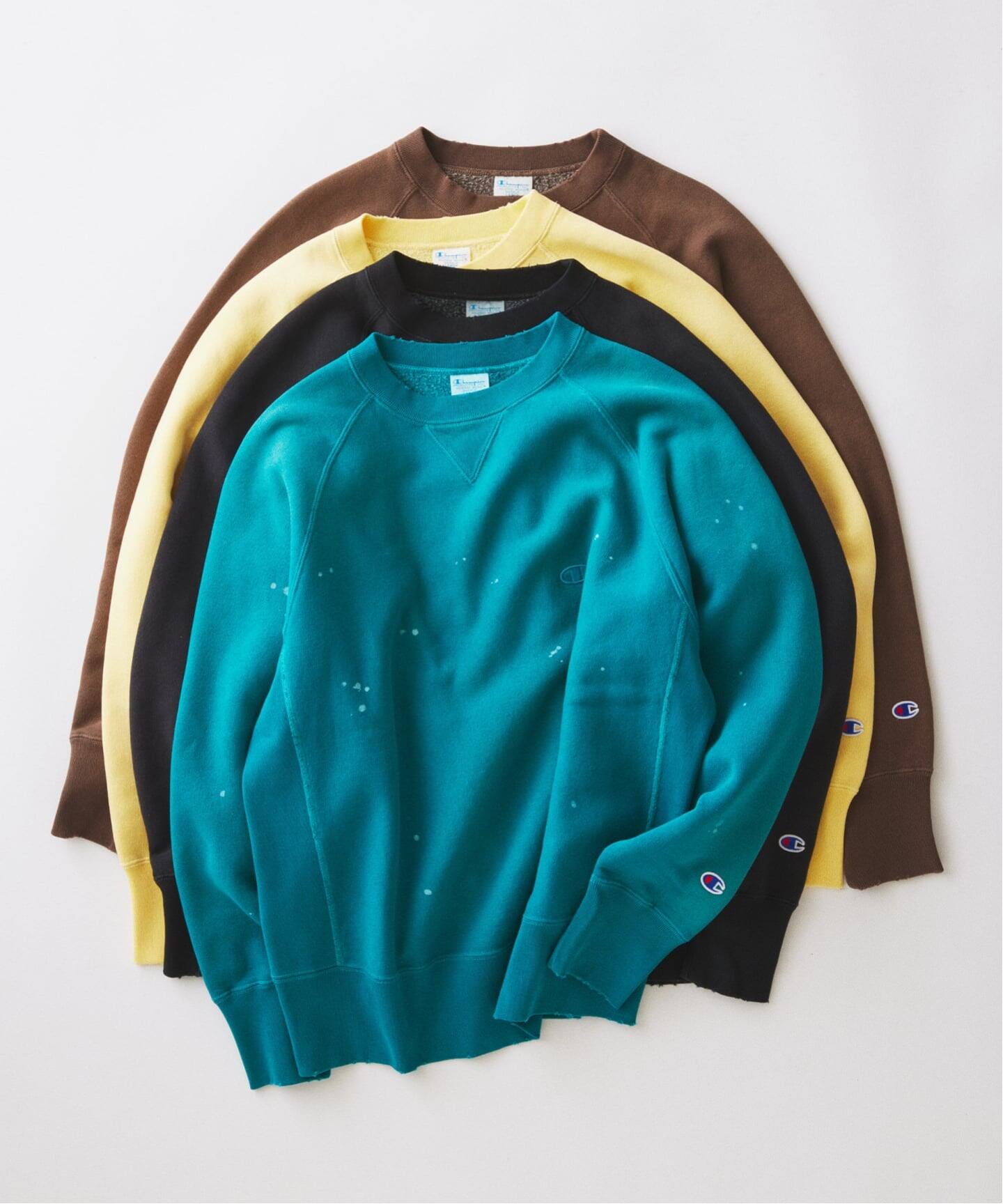 JOURNAL STANDARD relume × Champion 26FW『R/W オーバーダイ ジップパーカー & スウェット』先行予約が開始