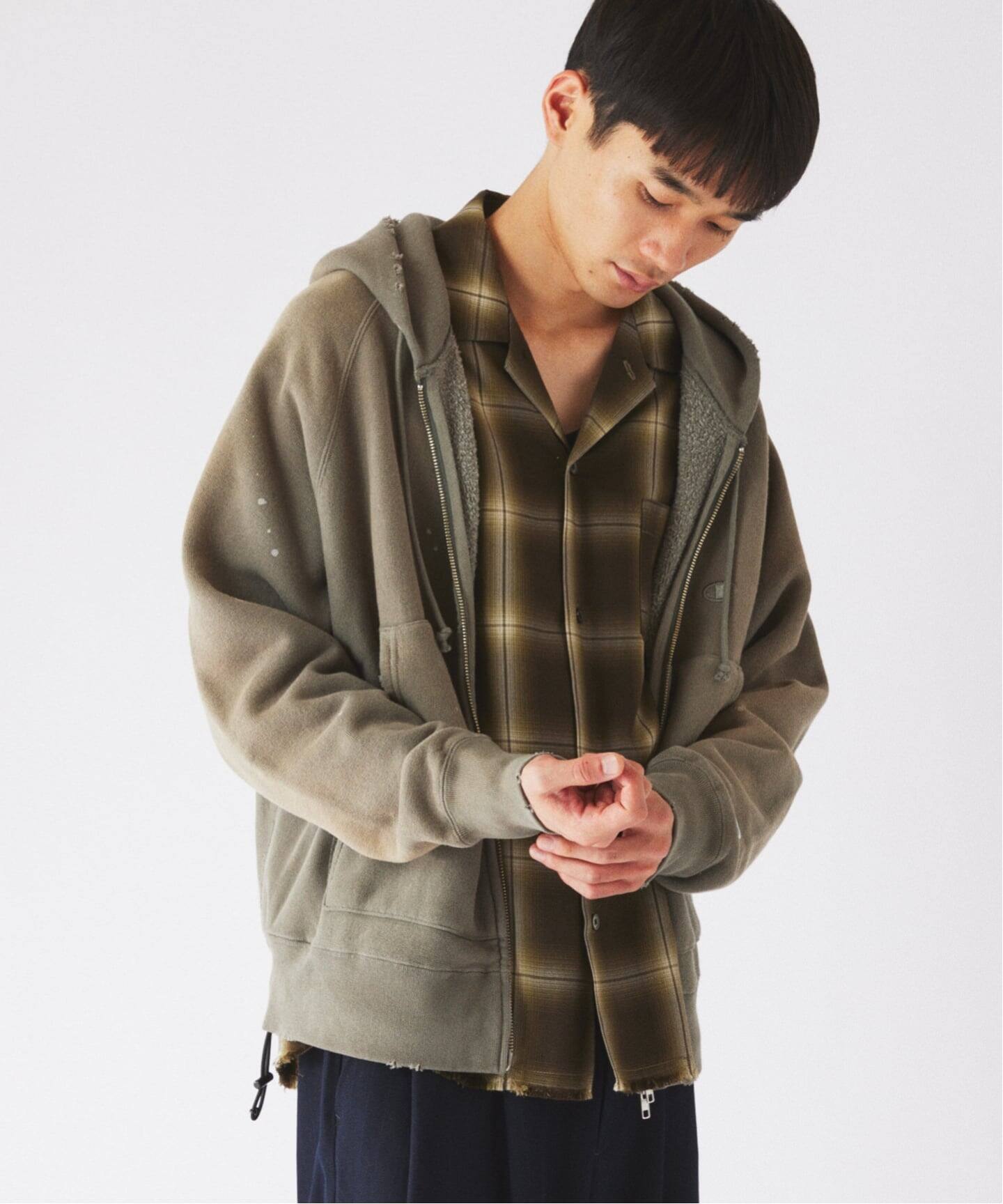 JOURNAL STANDARD relume × Champion 26FW『R/W オーバーダイ ジップパーカー』の先行予約が開始
