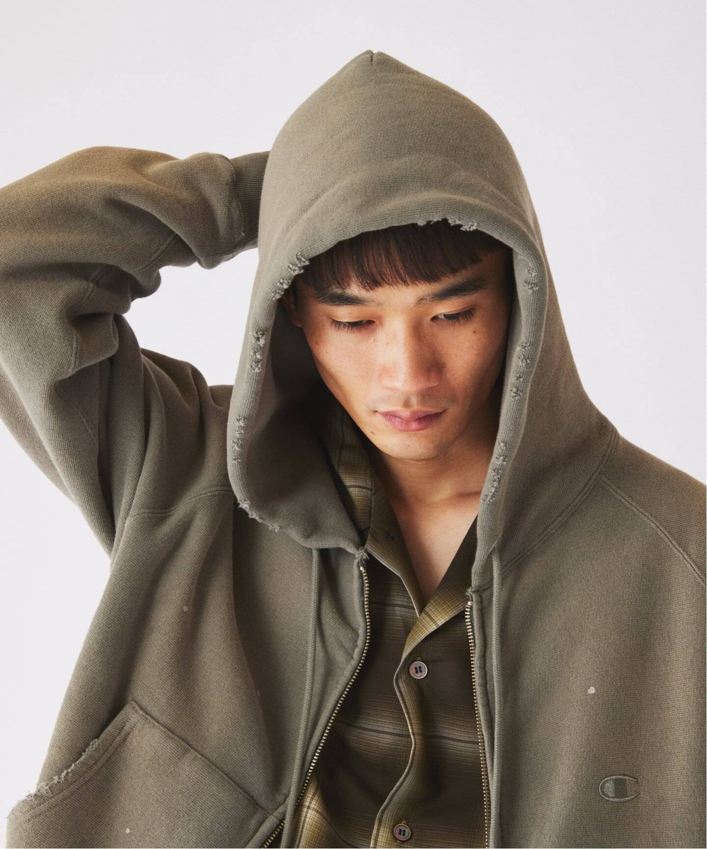 JOURNAL STANDARD relume × Champion 26FW『R/W オーバーダイ ジップパーカー』の先行予約が開始