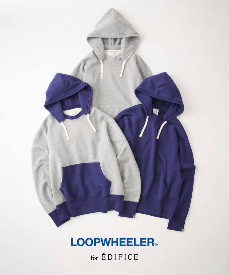 ÉDIFICE × LOOPWHEELER for LOWERCASE 26FW『アフター フード スウェットシャツ』の先行予約が開始