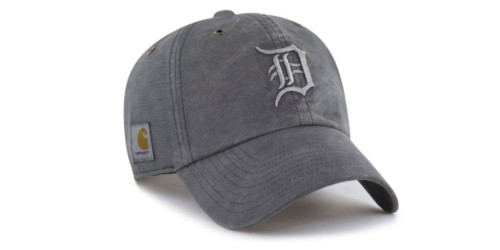 Carhartt × ’47『Detroit Tigers Dyed Clean Up Adjustable Hat』が発売