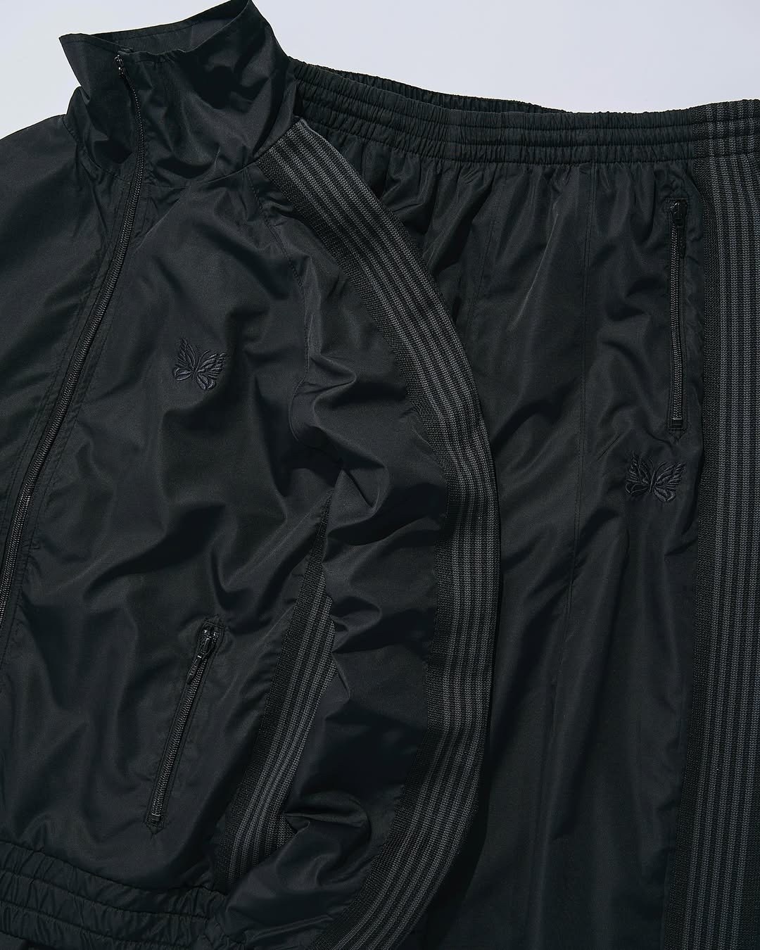 STUDIOUS × NEEDLES 26FW『Track Jacket & H.D. Track Pant』が8月13日(木)に発売予定