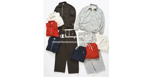 417 EDIFICE × Champion 26FW『ジップスウェットカーディガン & スウェットパンツ』の先行予約が開始