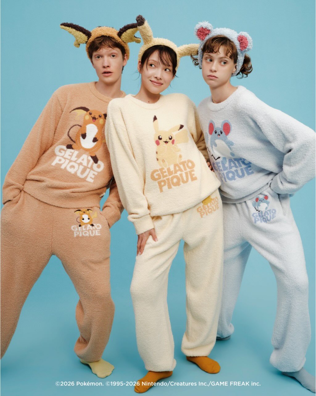 gelato pique × Pokémon のコラボコレクションが発表