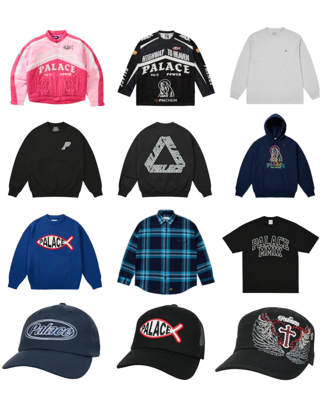 PALACE 2026年秋コレクション WEEK3 のドロップリストが公開