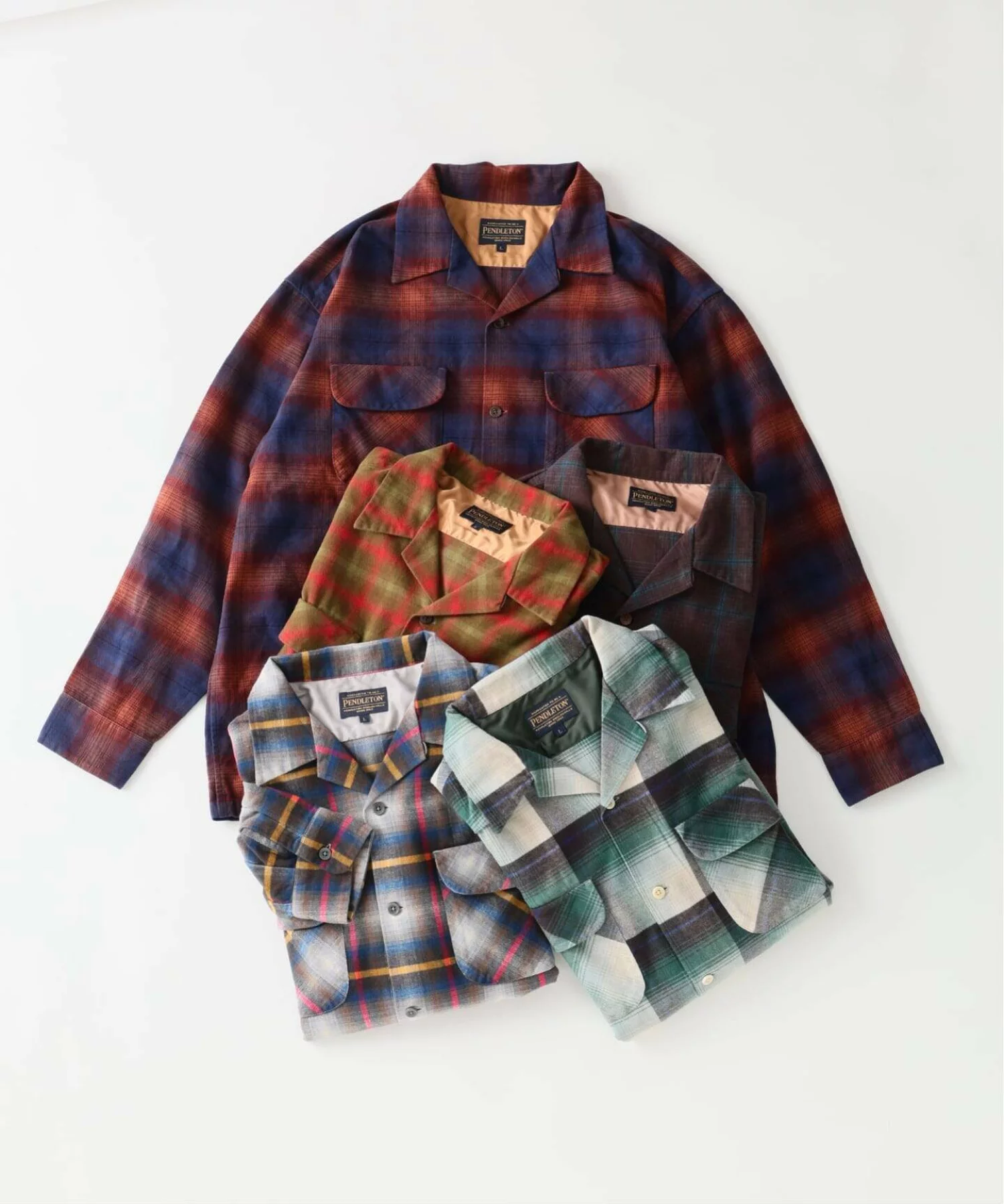 JOURNAL STANDARD relume × PENDLETON 26FW『オープンカラーシャツ & CPO シャツジャケット & ジャガード ニット』の先行予約が開始