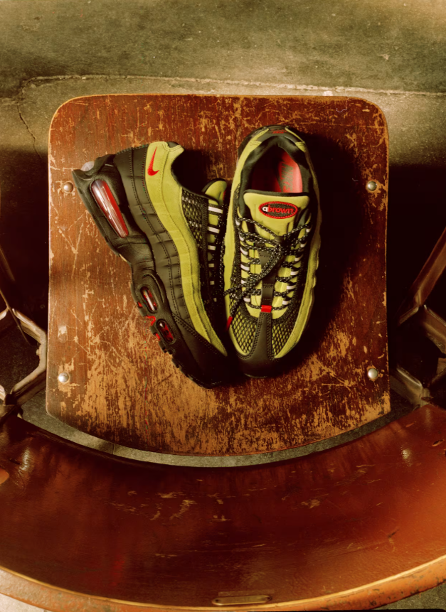 Aya Brown × NIKE AIR MAX 95 BIG BUBBLE "Atomic Green" が国内8月21日(金)に発売予定