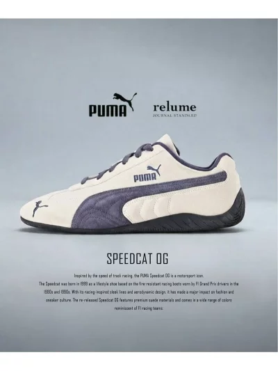 JOURNAL STANDARD relume × PUMA 26FW『SPEEDCAT OG』の先行予約が開始