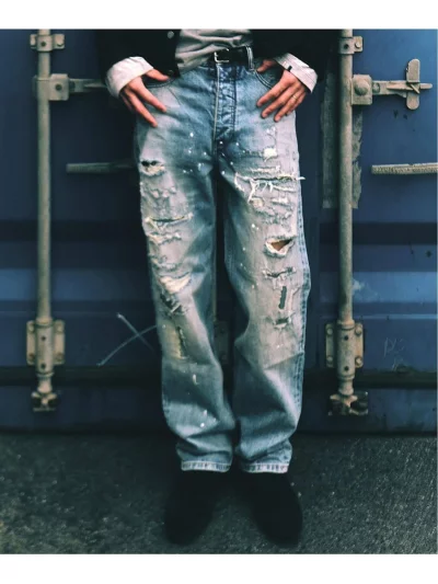 417 ÉDIFICE × NO MAINTENANCE 26FW『202XX スリムストレートデニム』が発売