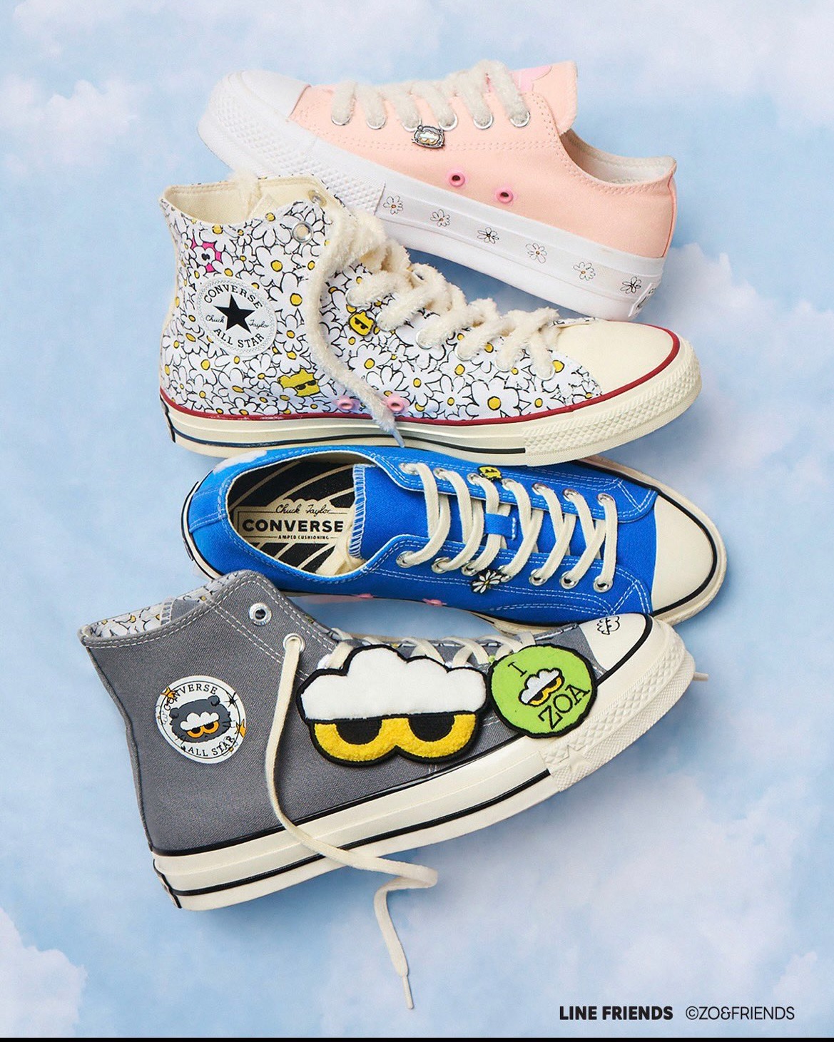 G-DRAGON 手掛ける ZO&FRIENDS と CONVERSE の初コラボスニーカーが発表