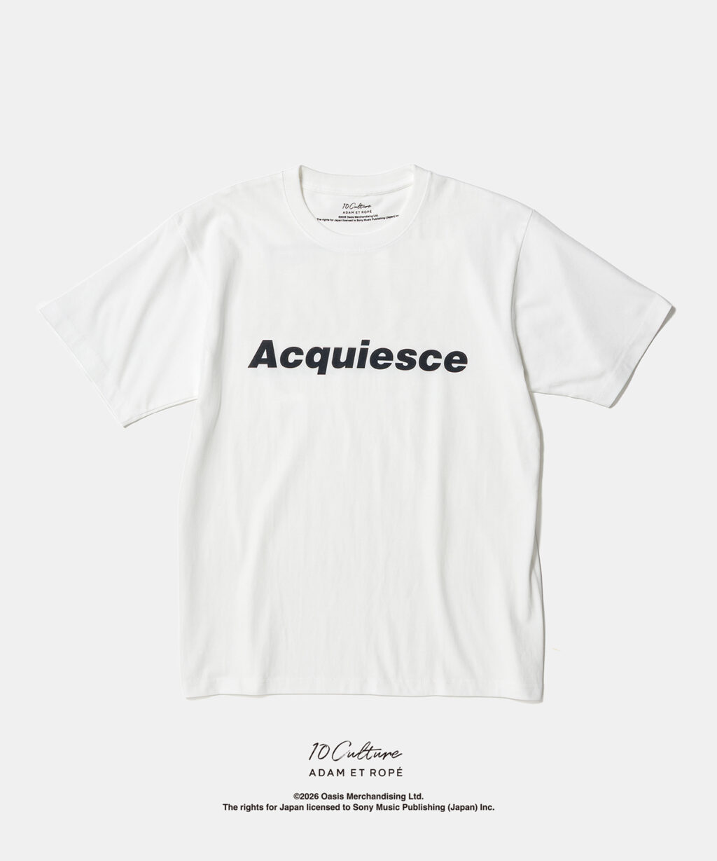 oasis 10Culture / ADAM ET ROPE' の 26AW 新作Tシャツがリリース