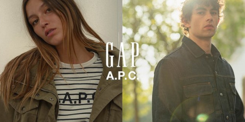 Gap × A.P.C. の初コラボが登場