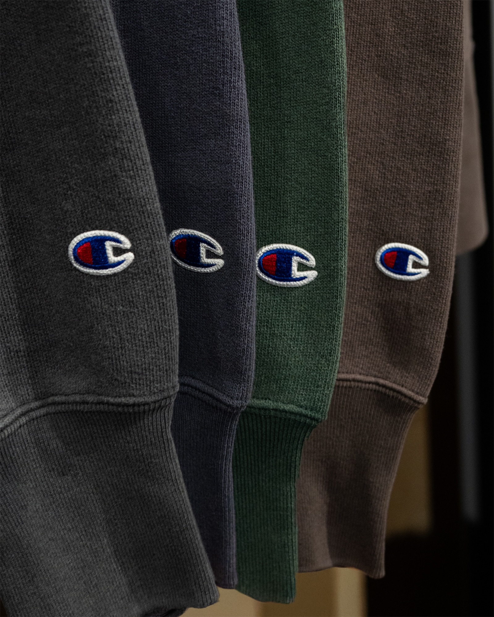 V.A. × Champion 26FW『Reverse Weave® ヴィンテージウォッシュ スウェット』が発売