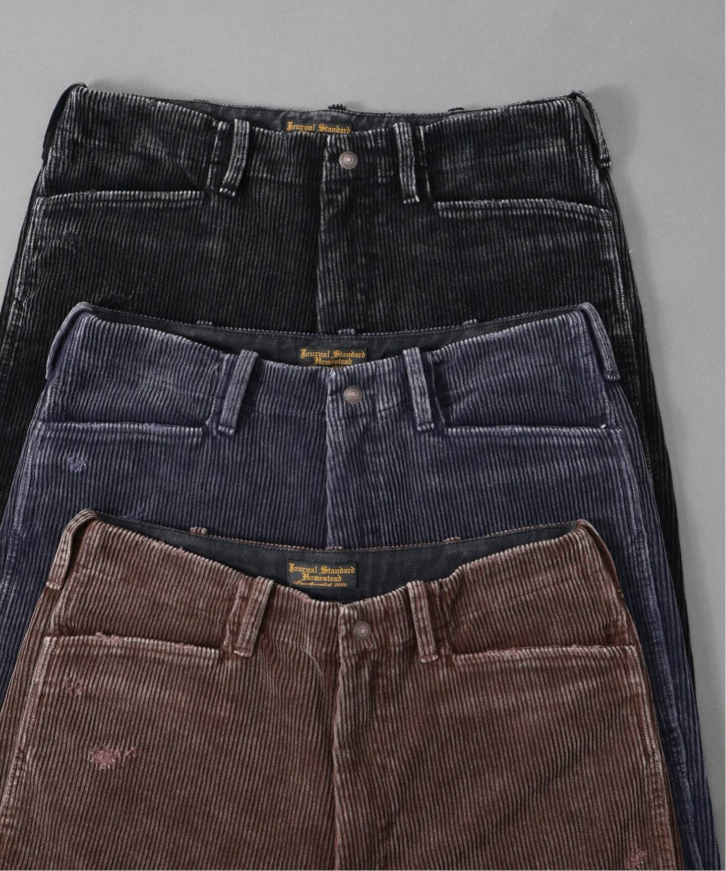 JOURNAL STANDARD × J.S.Homestead 26FW『フリスコ コーデュロイ パンツ』のオンライン先行予約が開始