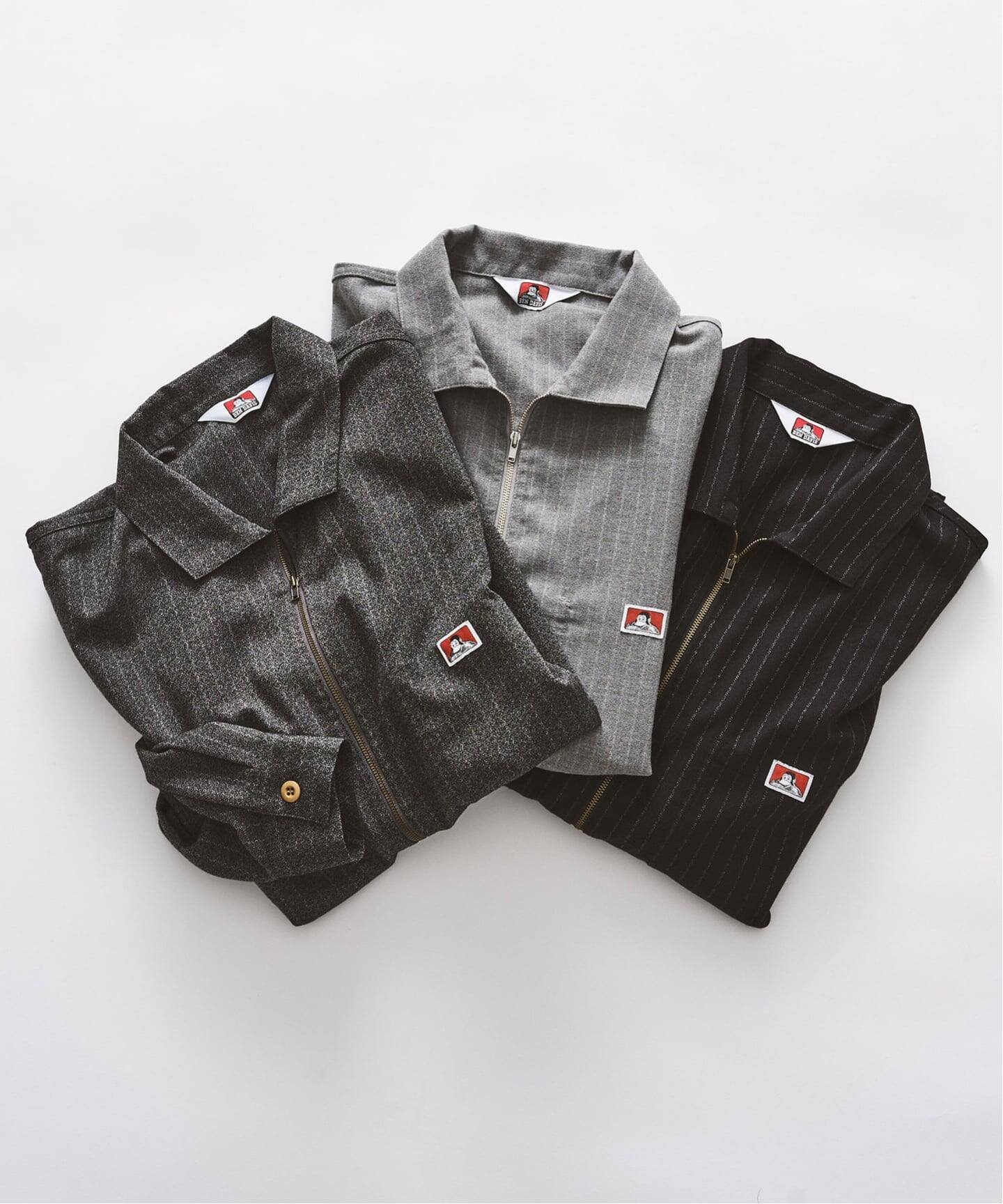 417 ÉDIFICE × BEN DAVIS 26FW『ハーフジップ シャツ』のオンライン先行予約が開始