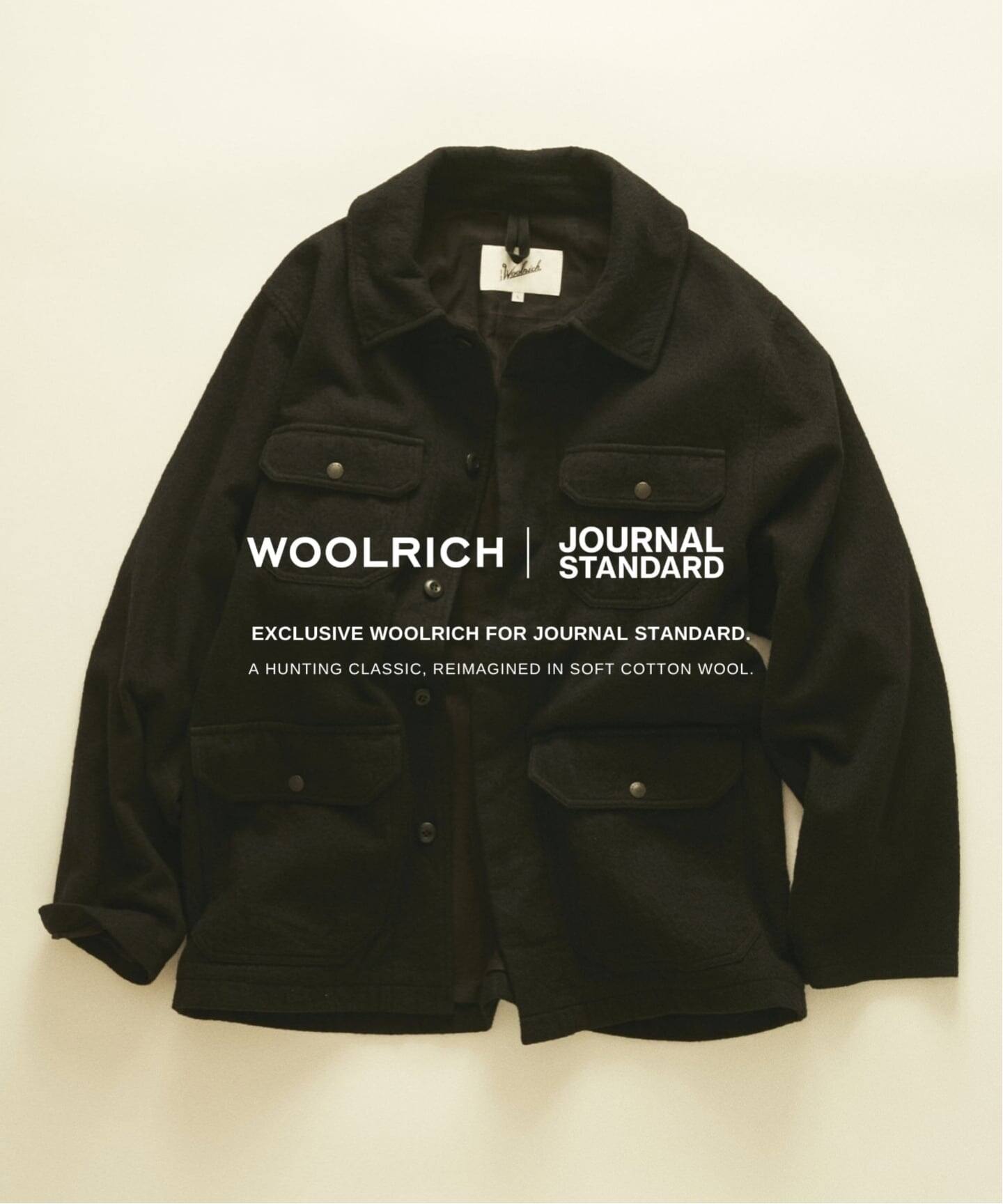 JOURNAL STANDARD × WOOLRICH 26FW『C/W フィールド ジャケット』のオンライン先行予約が開始