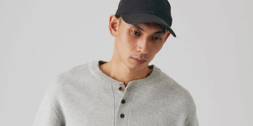 JOURNAL STANDARD 26FW『スウェット ライク ヘンリーネック ニット』のオンライン先行予約が開始