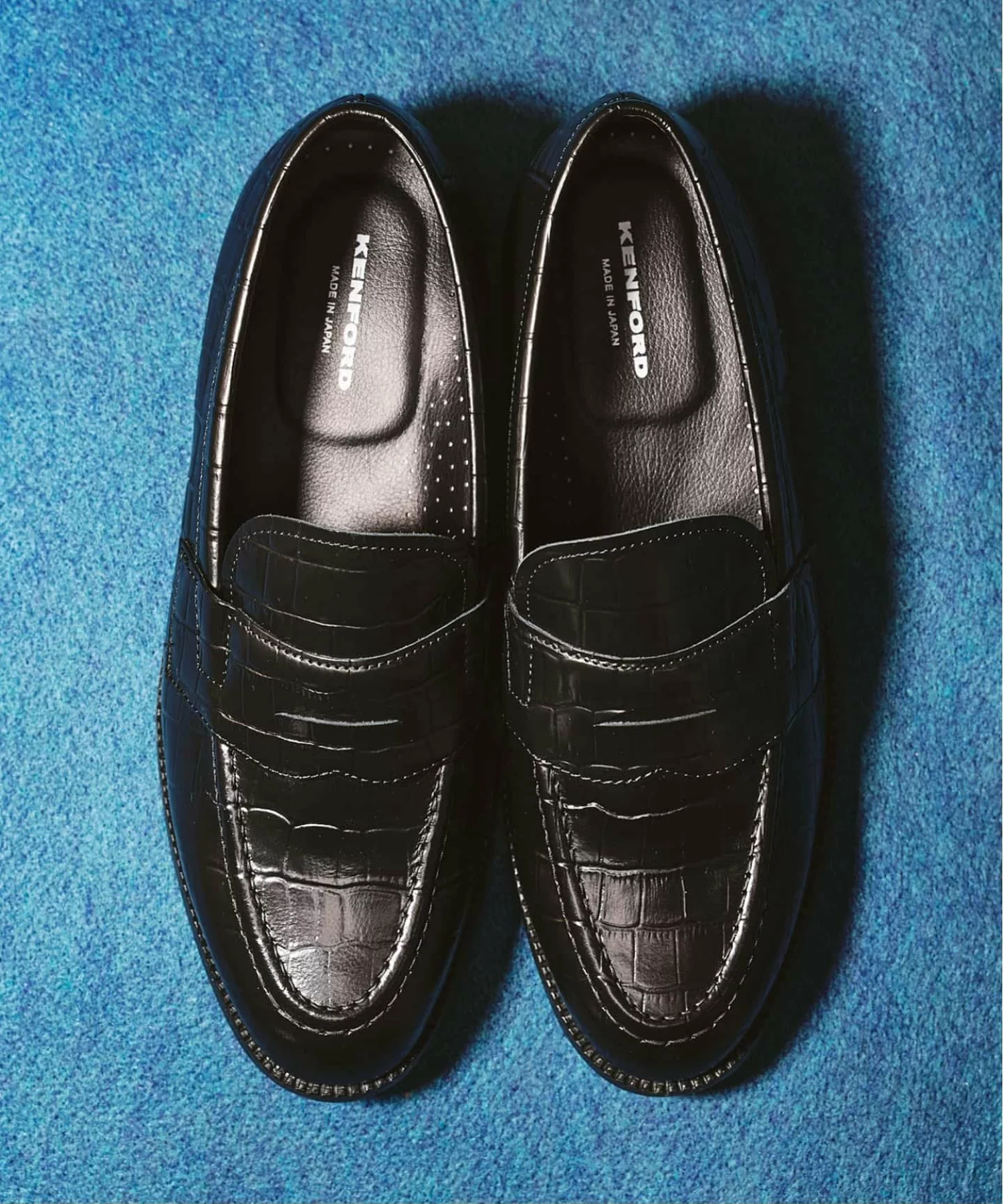 KENFORD『EMBOSSED LOAFERS ペイズリー & クロコダイル』がオンラインにて再販