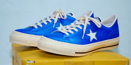 CONVERSE ONE STAR J “Blue Smooth Leather” が登場