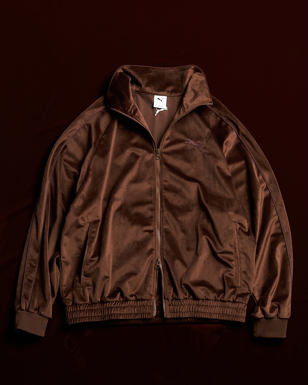 417 EDIFICE × PUMA 26FW『エコ スエード T7 トラックジャケット』のオンライン通常販売が開始