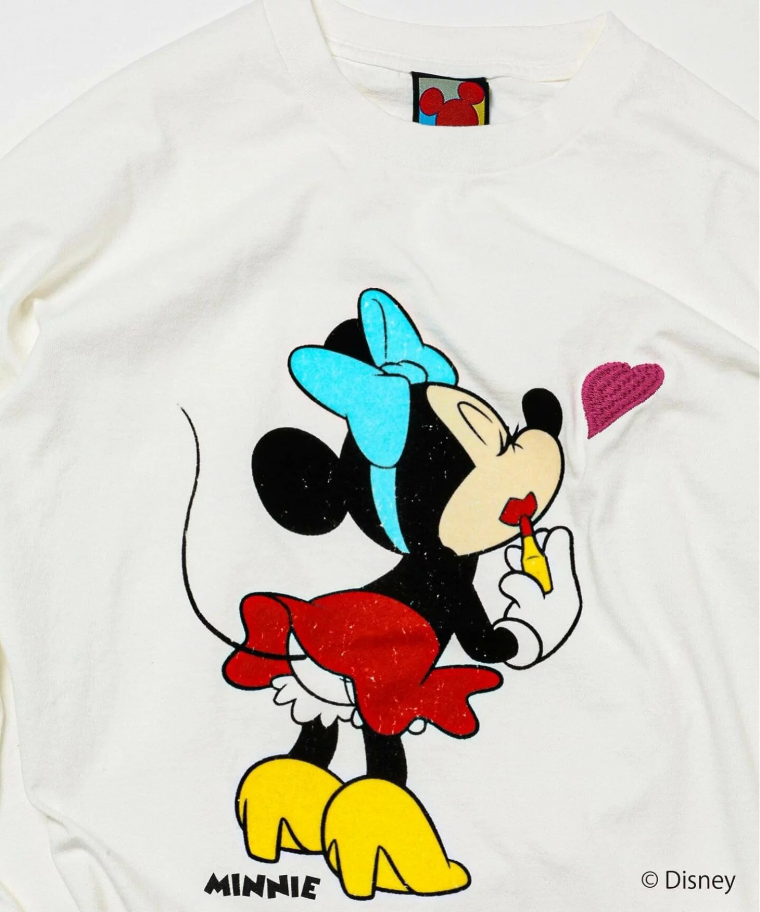 JOURNAL STANDARD relume × MICKEY & FRIENDS『ヴィンテージ加工 キャラクター ロンT』の先行予約が開始
