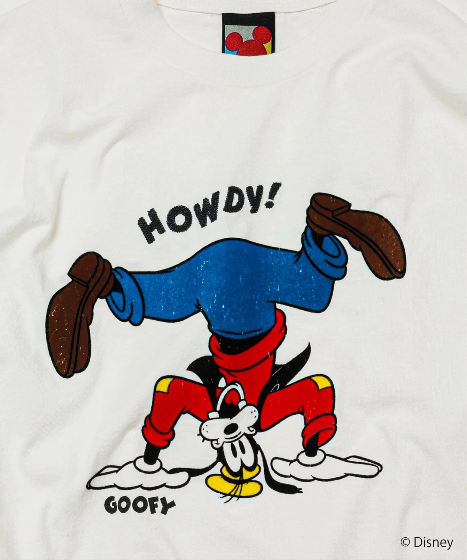 JOURNAL STANDARD relume × MICKEY & FRIENDS『ヴィンテージ加工 キャラクター ロンT』の先行予約が開始
