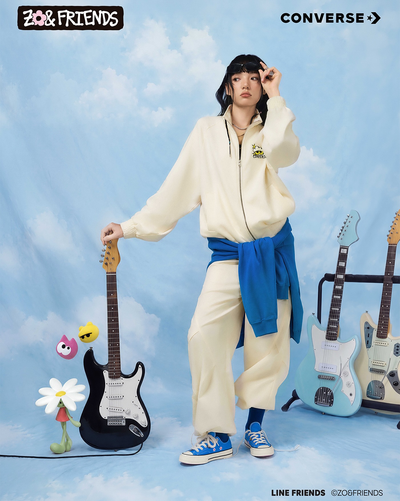 G-DRAGON 手掛ける ZO&FRIENDS と CONVERSE の初コラボスニーカーが発表