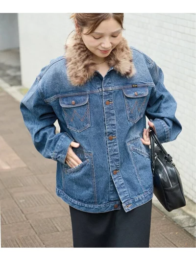 Wrangler × RHODOLIRION × JOURNAL STANDARD 26FW『Fur Collar J』が9月28日(月)12:00~発売