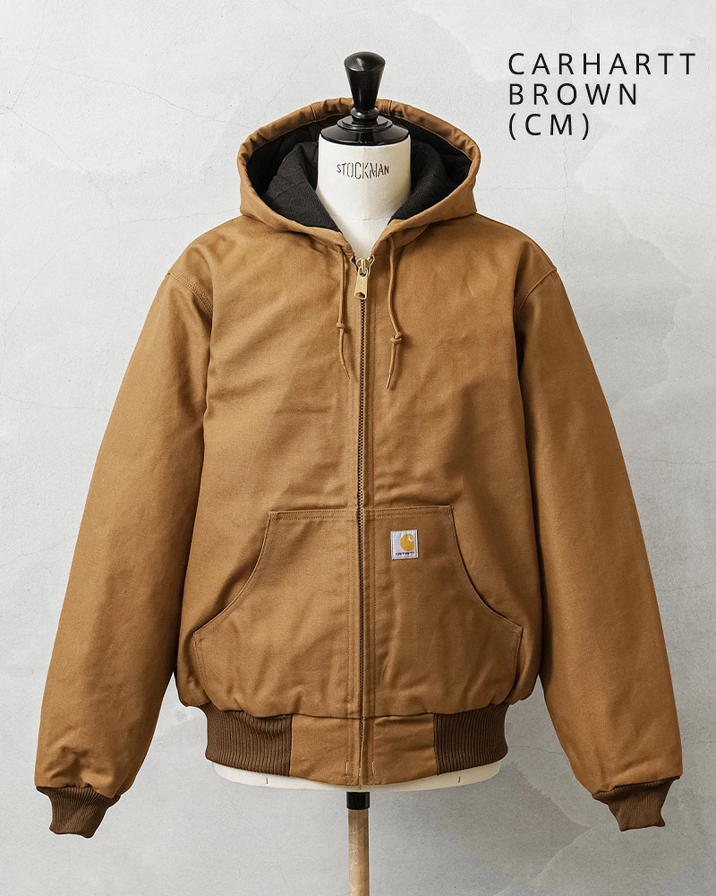 Carhartt『DUCK QUILTED FLANNEL-LINED アクティブジャケット』がオンラインにて一部再販
