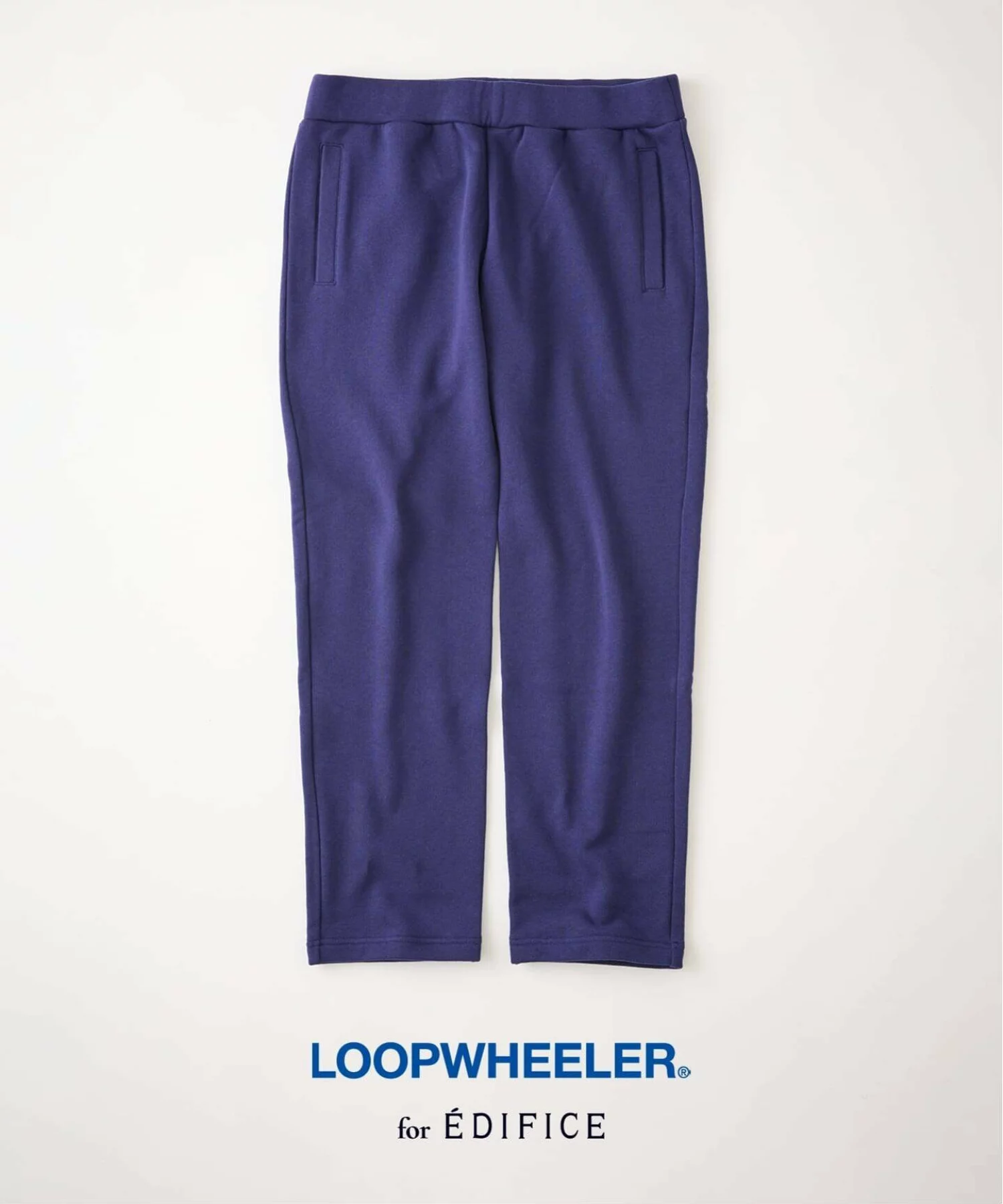 ÉDIFICE × LOOPWHEELER for LOWERCASE 26FW『ライト スウェットパンツ』の先行予約が開始
