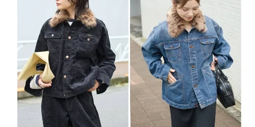 Wrangler × RHODOLIRION × JOURNAL STANDARD 26FW『Fur Collar J』が9月28日(月)12:00~発売