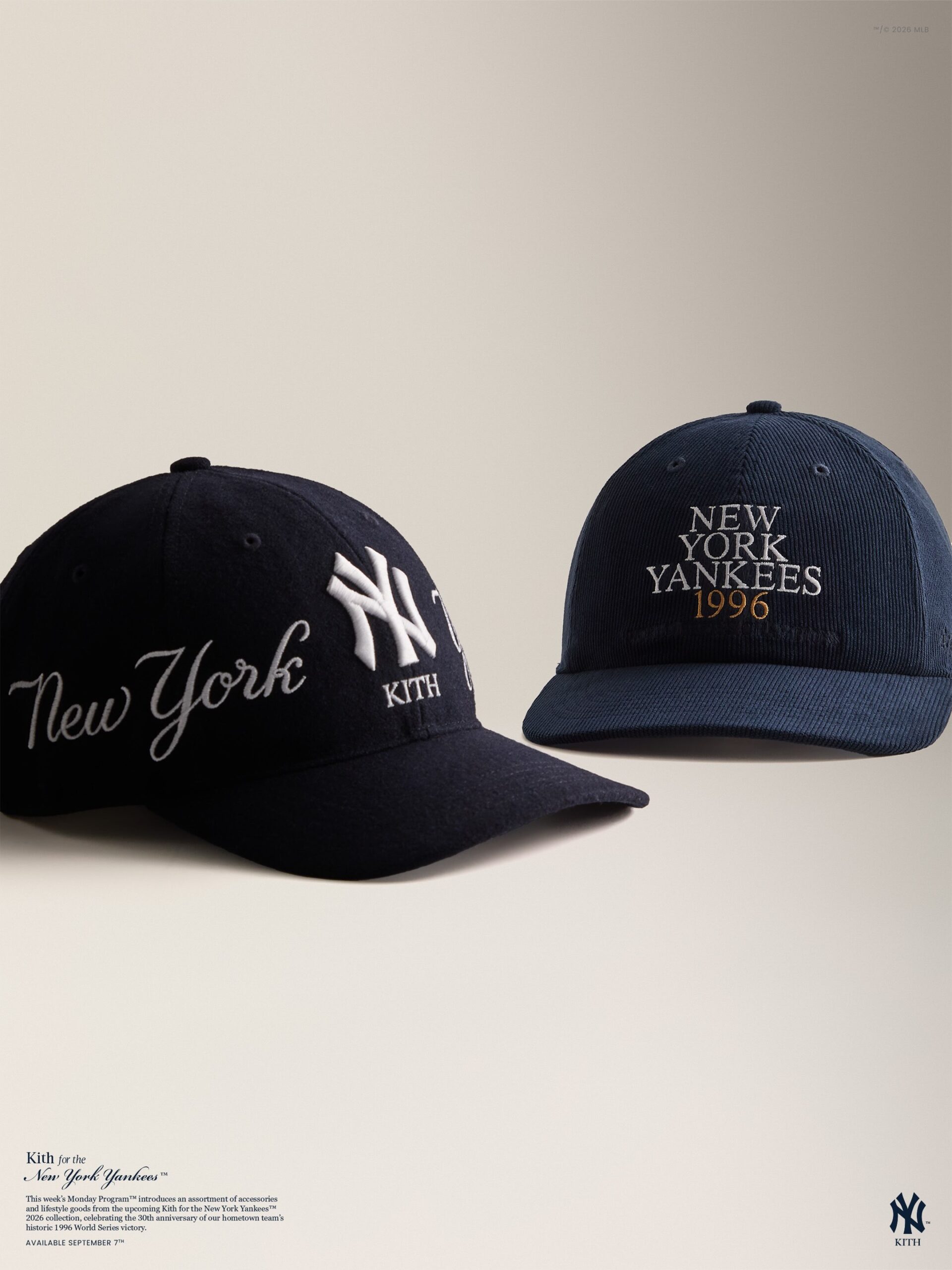 Kith for the New York Yankees 2026 が登場