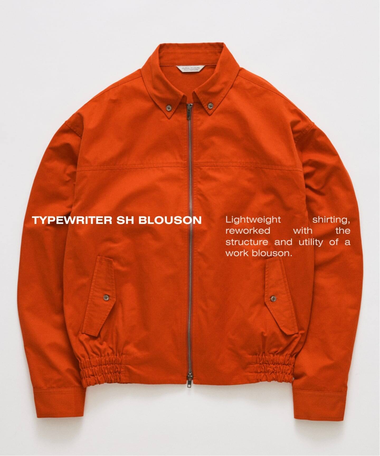 JOURNAL STANDARD 26FW『タイプライター シャツ ブルゾン』のオンライン先行予約が開始