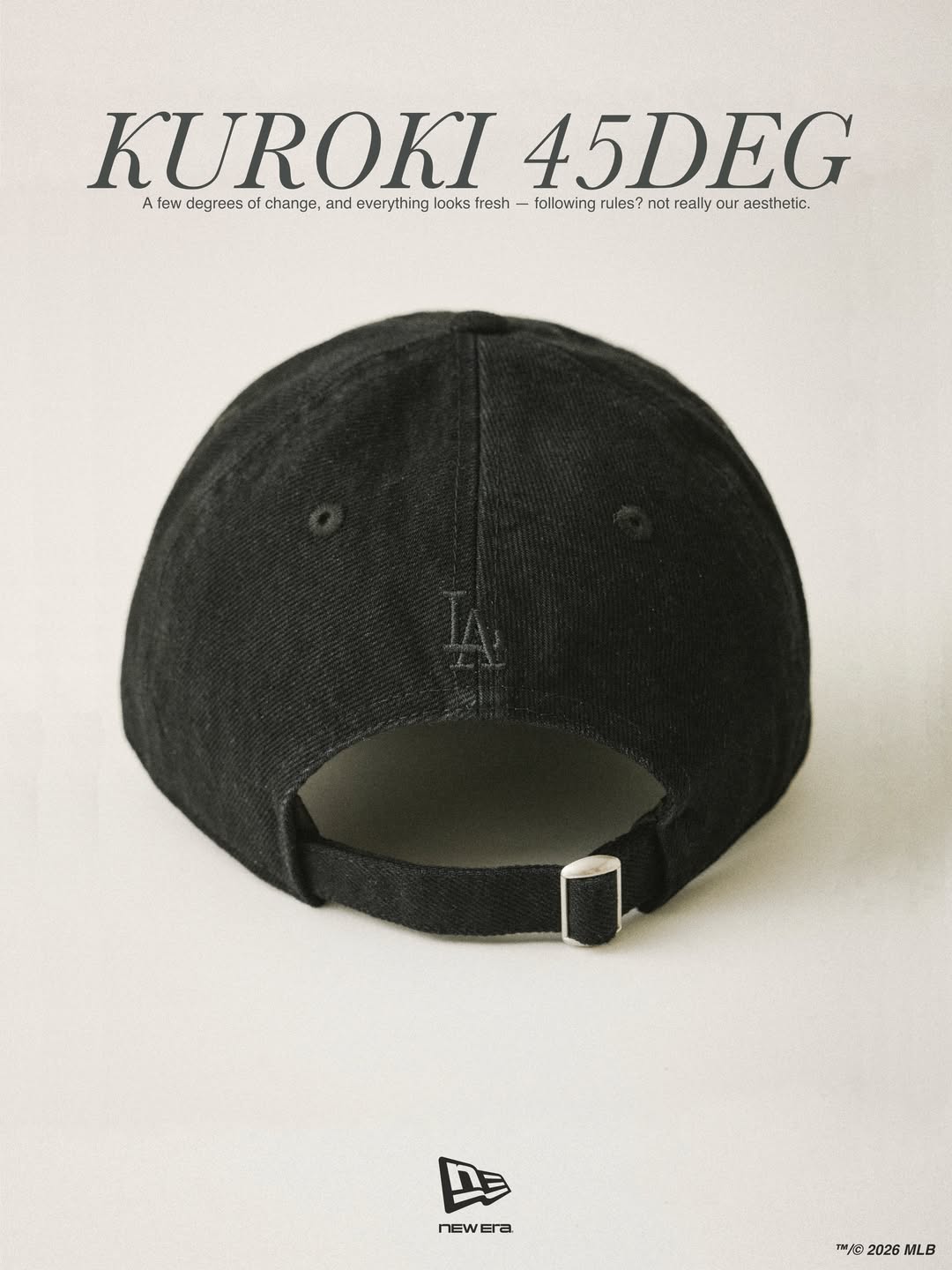 New Era® for JOURNAL STANDARD × THE STAND FOOL SO GOOD(S) より『KUROKI 45DEG』が登場