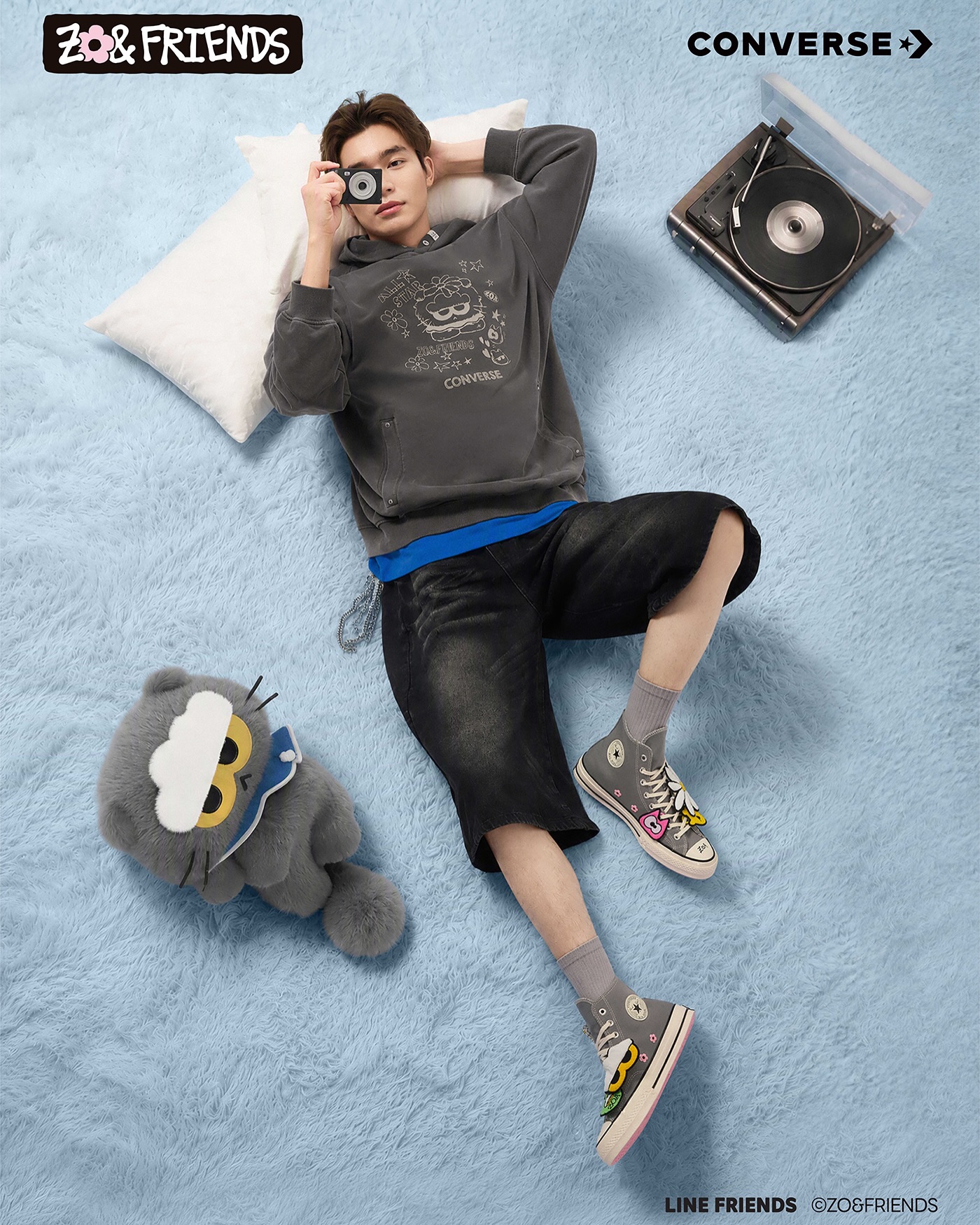 G-DRAGON 手掛ける ZO&FRIENDS と CONVERSE の初コラボスニーカーが発表